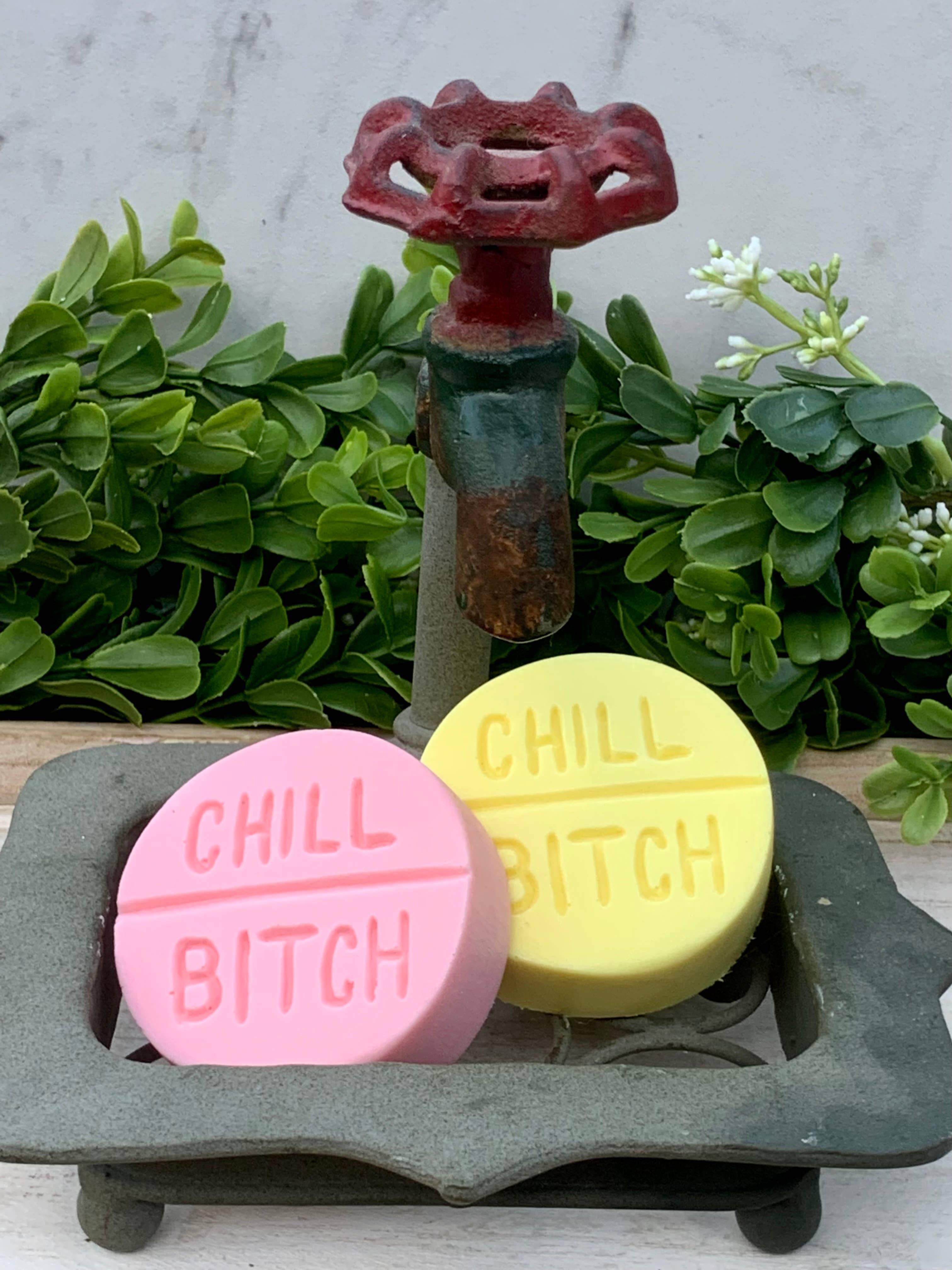 Chill B**ch Pink/Lemon Pill Soap