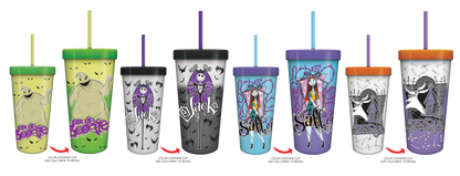 Nightmare Before Christmas Color Changing Cold Cup Set