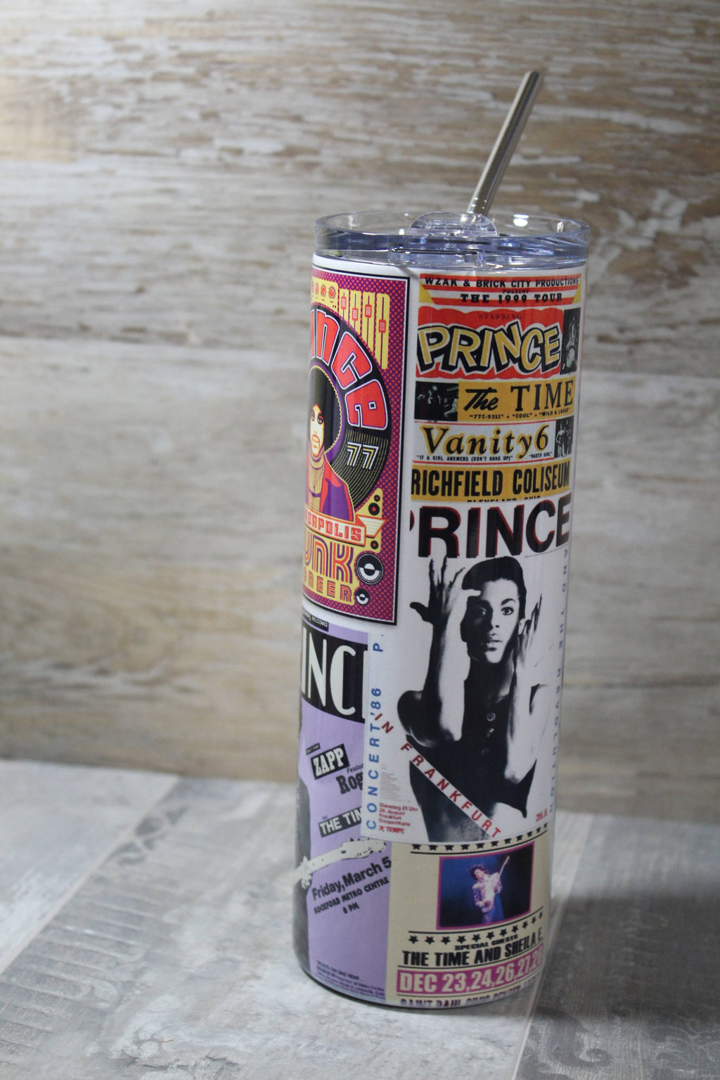 Prince Concert Poster Tumbler
