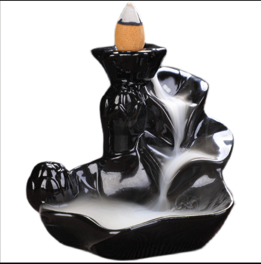 Cascade Incense Backflow Burner