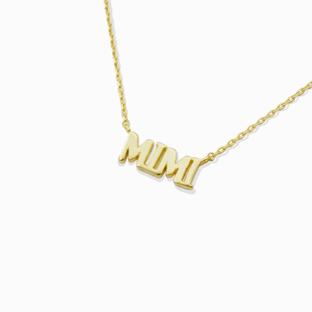 Worlds's Best Mimi Gold Necklace