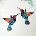 Hummingbird Decorative Screen Door Magnet 2pc