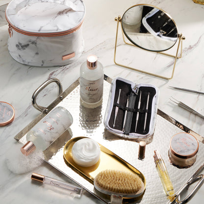 Rose Bath Spa Day Bath and Body Gift Basket