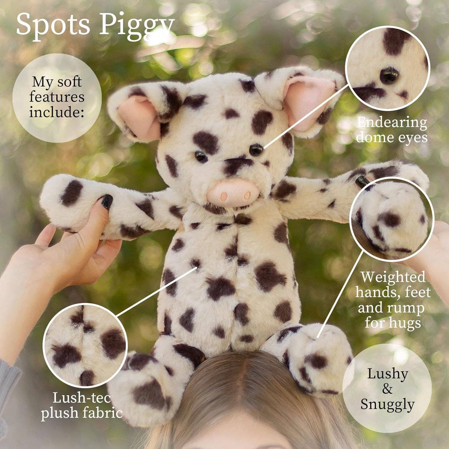 Spots Piggy Plush Toy