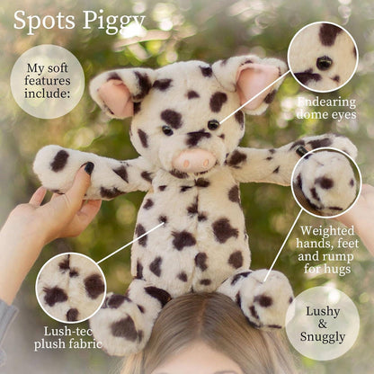 Spots Piggy Plush Toy