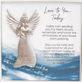 Anniversary Of Loss Gift: Sympathy Love Angel Ornament