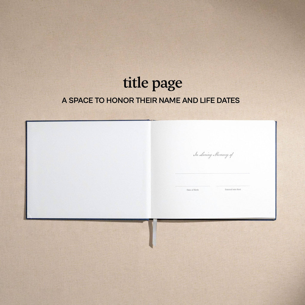 Memorial Service Guest Book