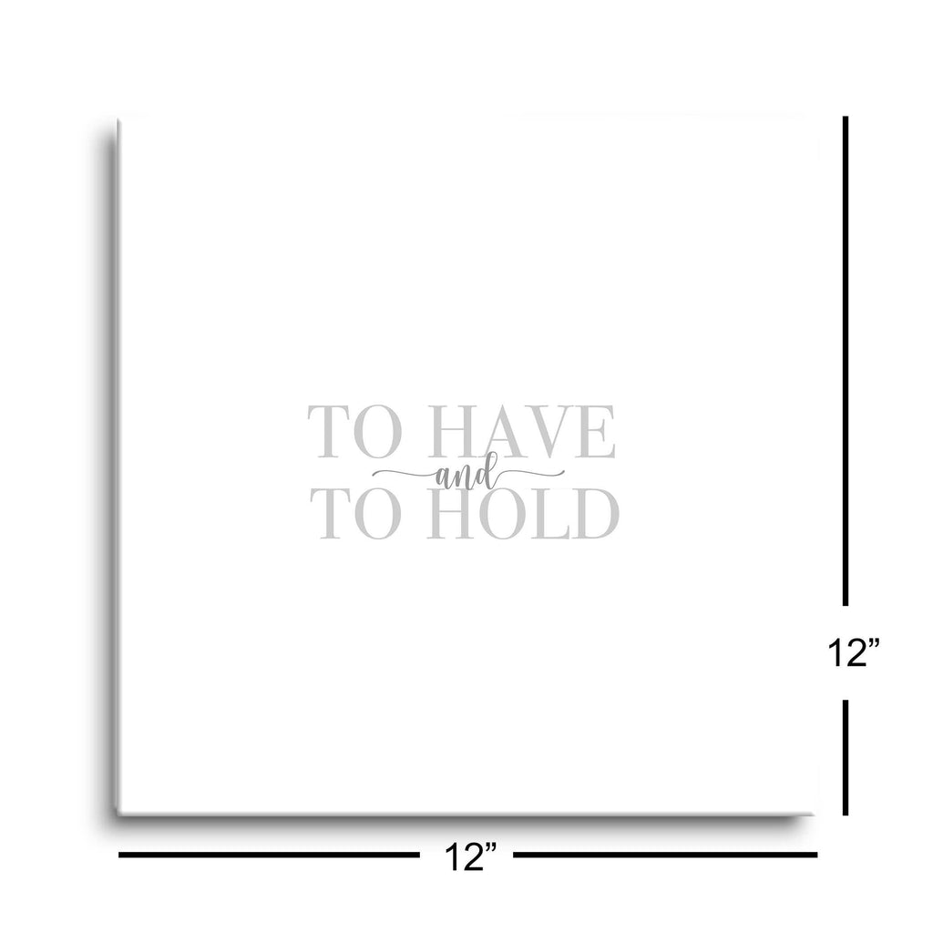 To Have & To Hold Glass Dry Erase Board