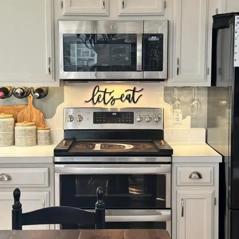 Let's Eat Metal Sign