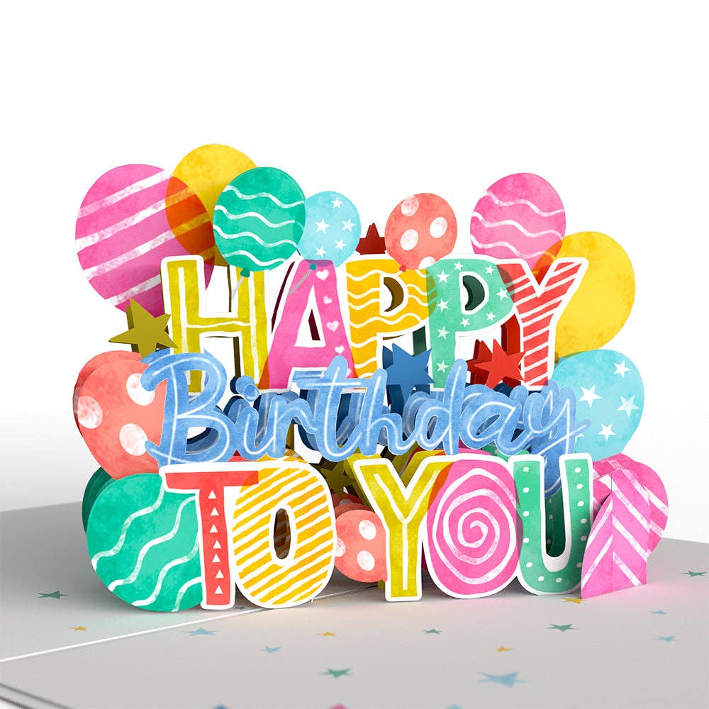 Let's Celebrate Birthday Lovepop Card