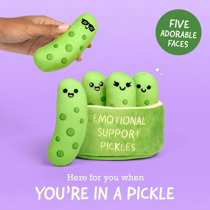 Emotional Support Pickles - Set of 5 Pickles
