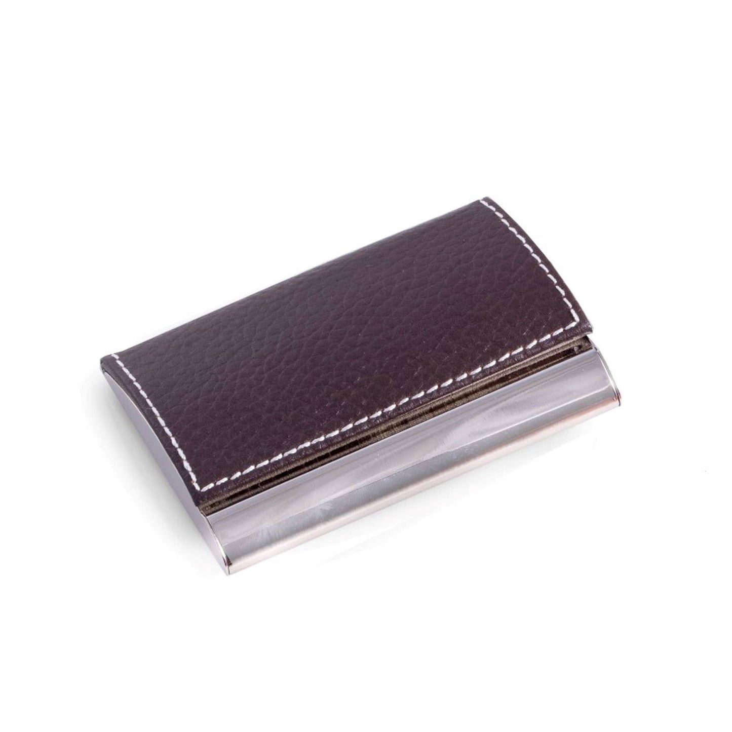 Brown Leather Business Card Case