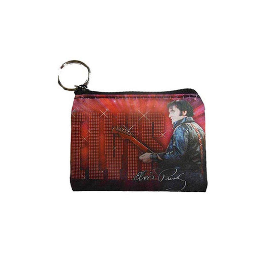 Elvis Key Chain Coin Purse