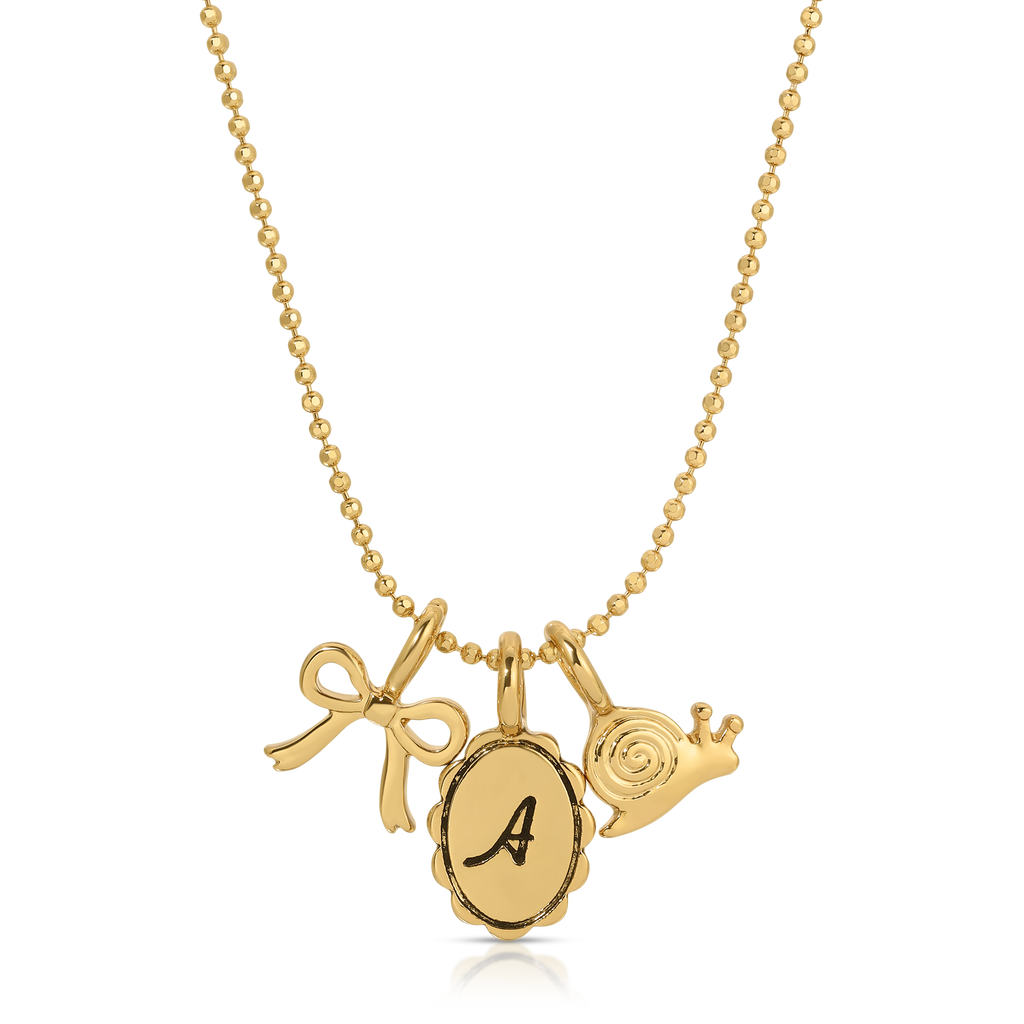 Charm Garden Gold Necklace Chain