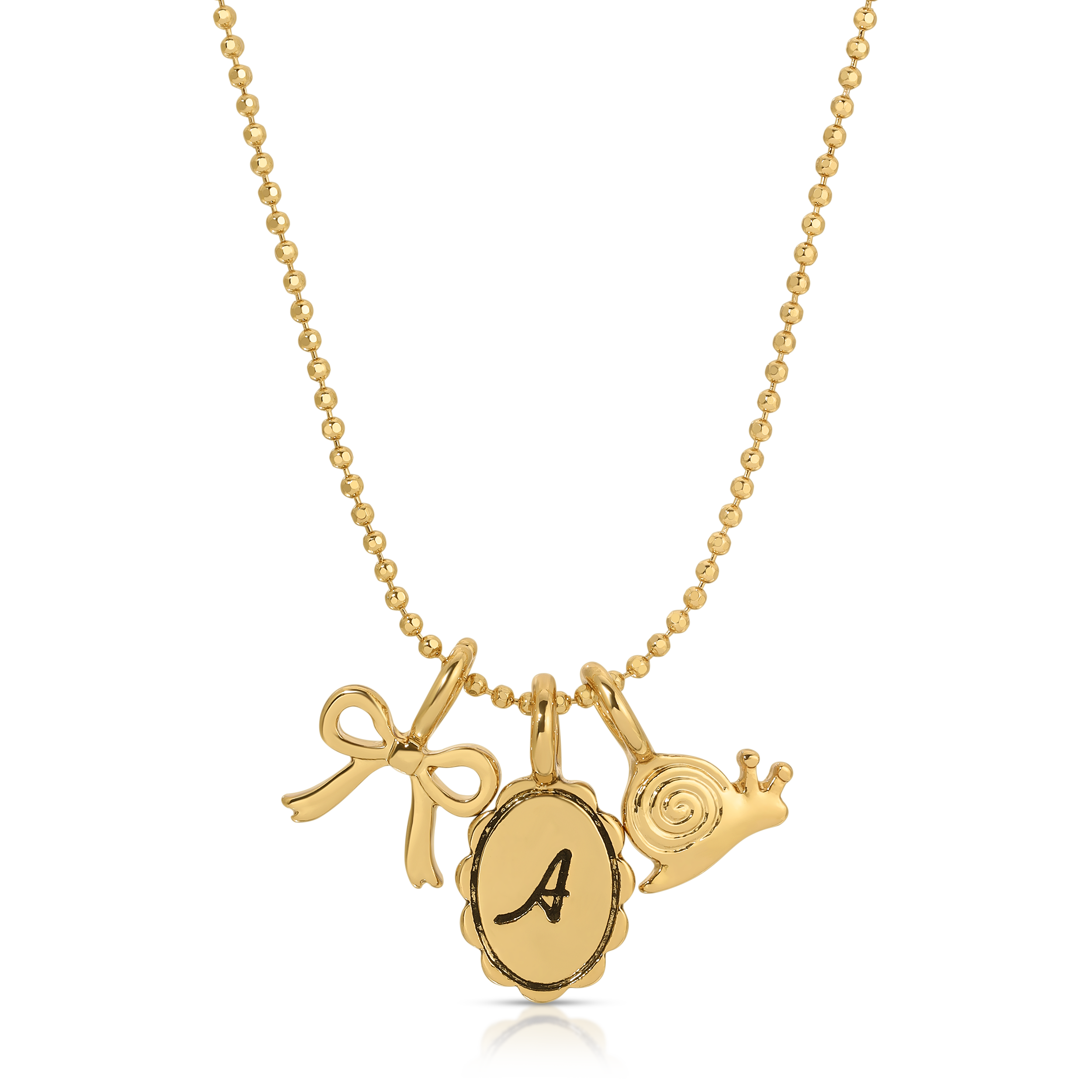 Charm Garden Gold Necklace Chain