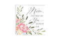 Mom Everything I am Sign