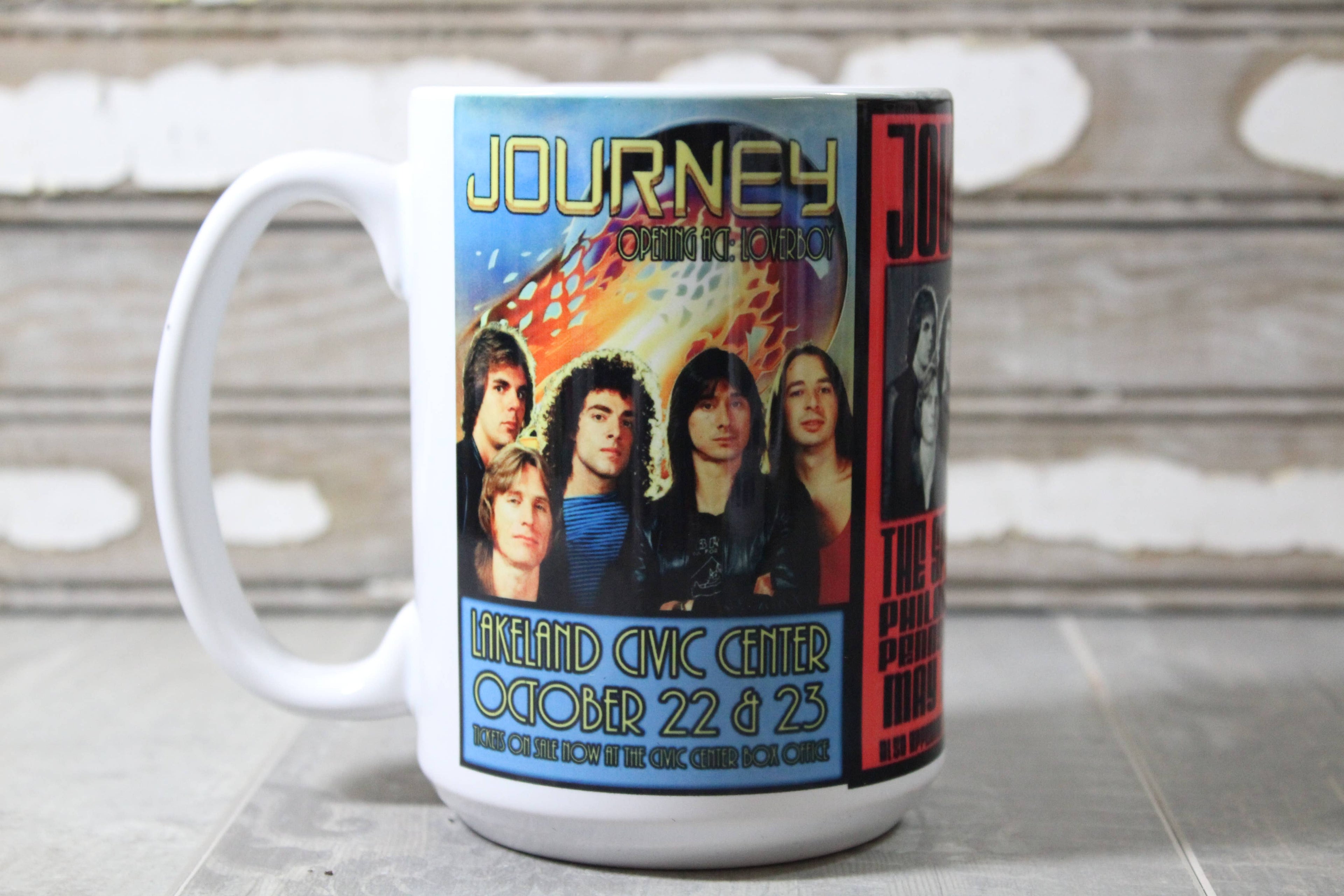Journey Concert Poster Mug