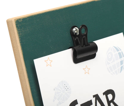 Disney Star Wars Yoda Best Wood Photo Clip Frame