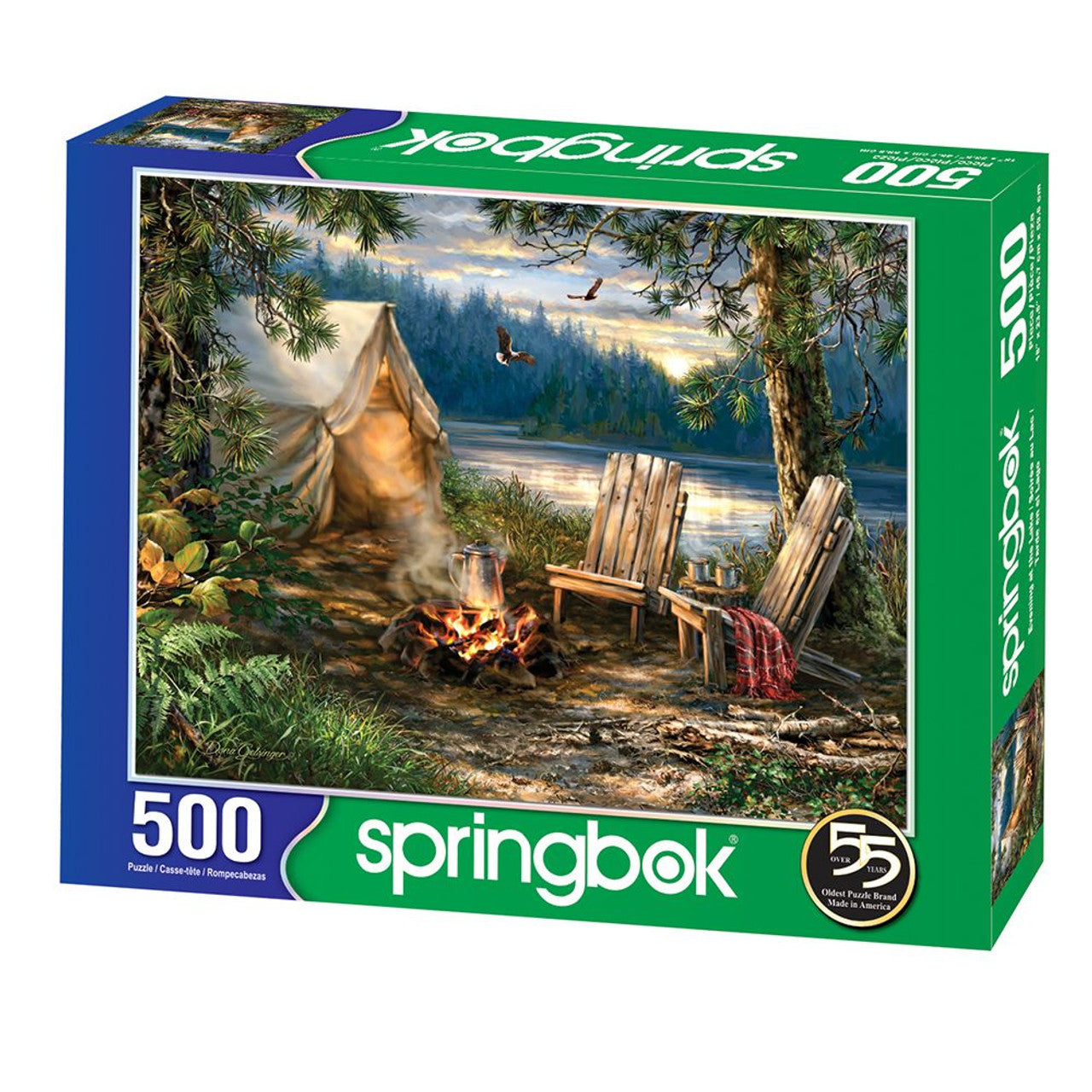 Evening at the Lake Puzzle