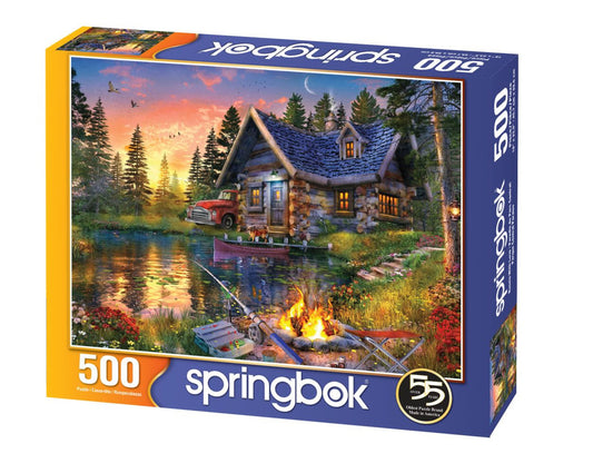 Sun Kissed Cabin Puzzle