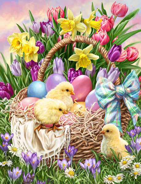 Basketful of Spring Puzzle