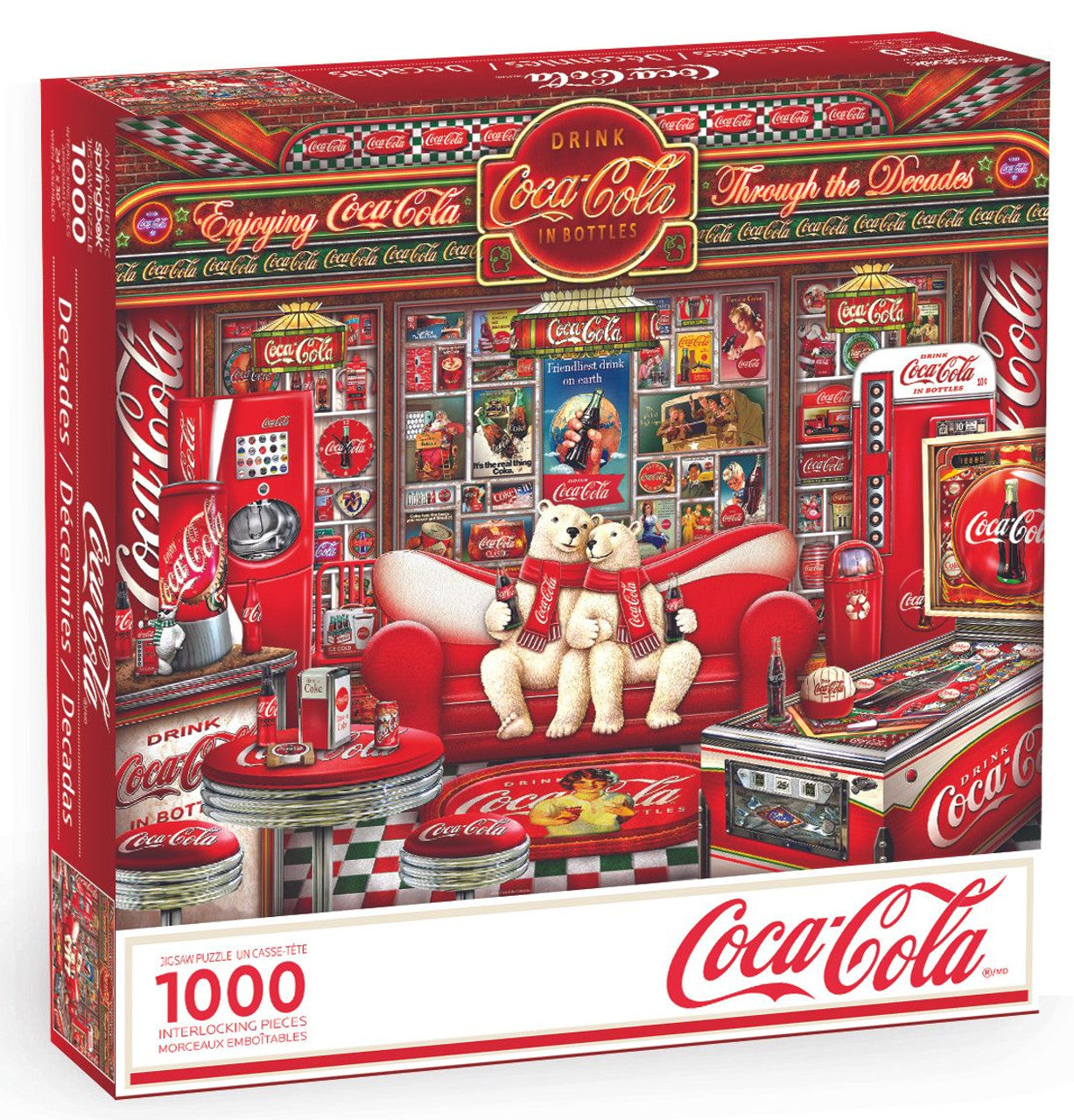 Coca Cola Decades Of Tradition Puzzle