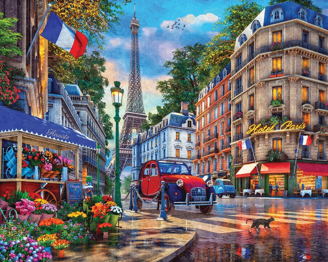 Paris Street Life Puzzle