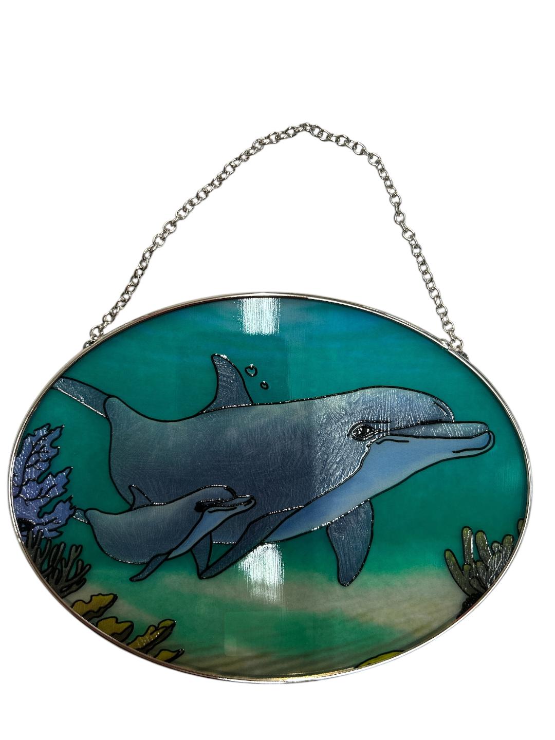 Dolphin and Coral Suncatcher