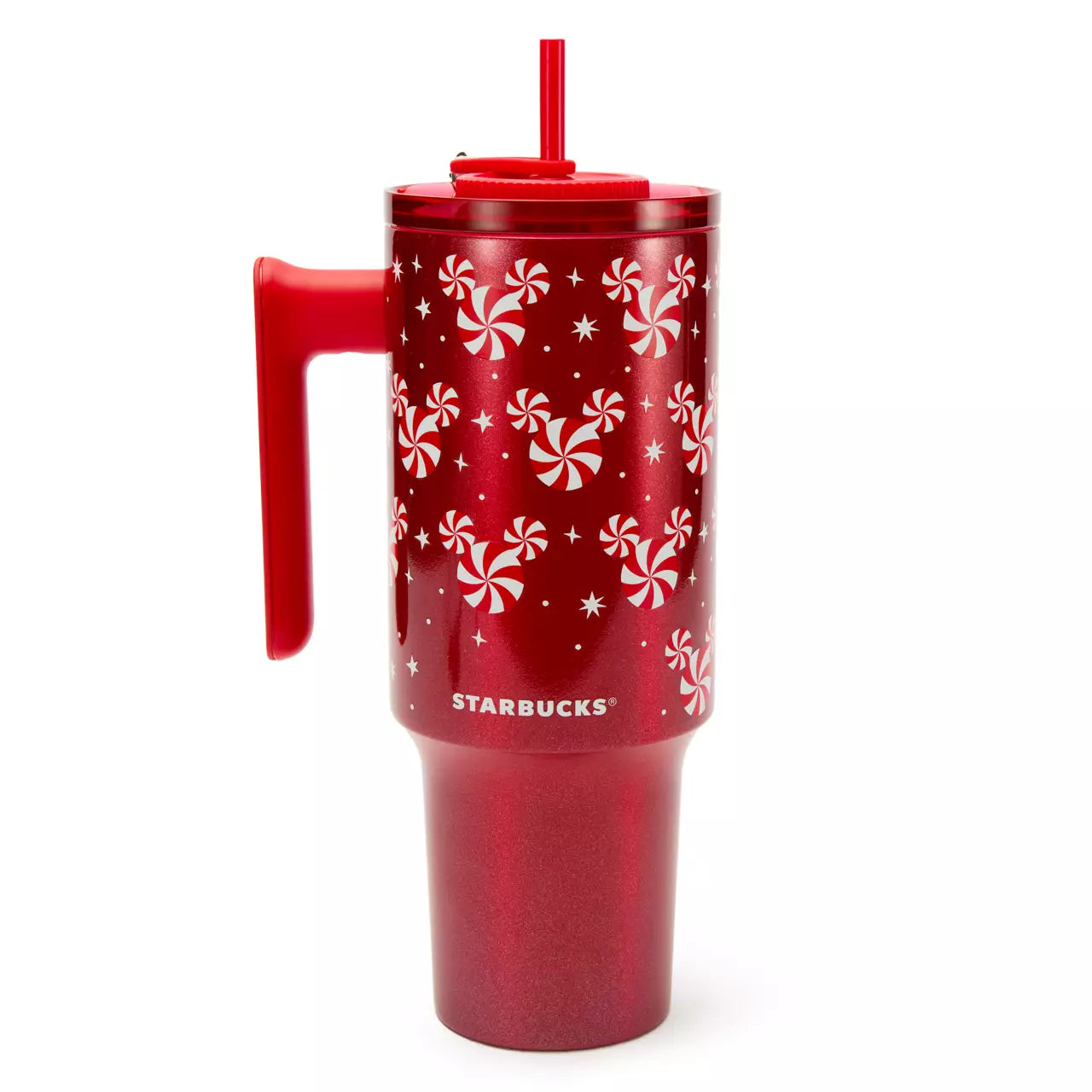 Mickey Mouse Icon Peppermint Swirl 40oz Starbucks Tumbler