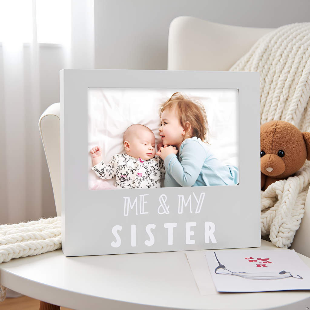 Me and My Sister Sentiment Picture Frame
