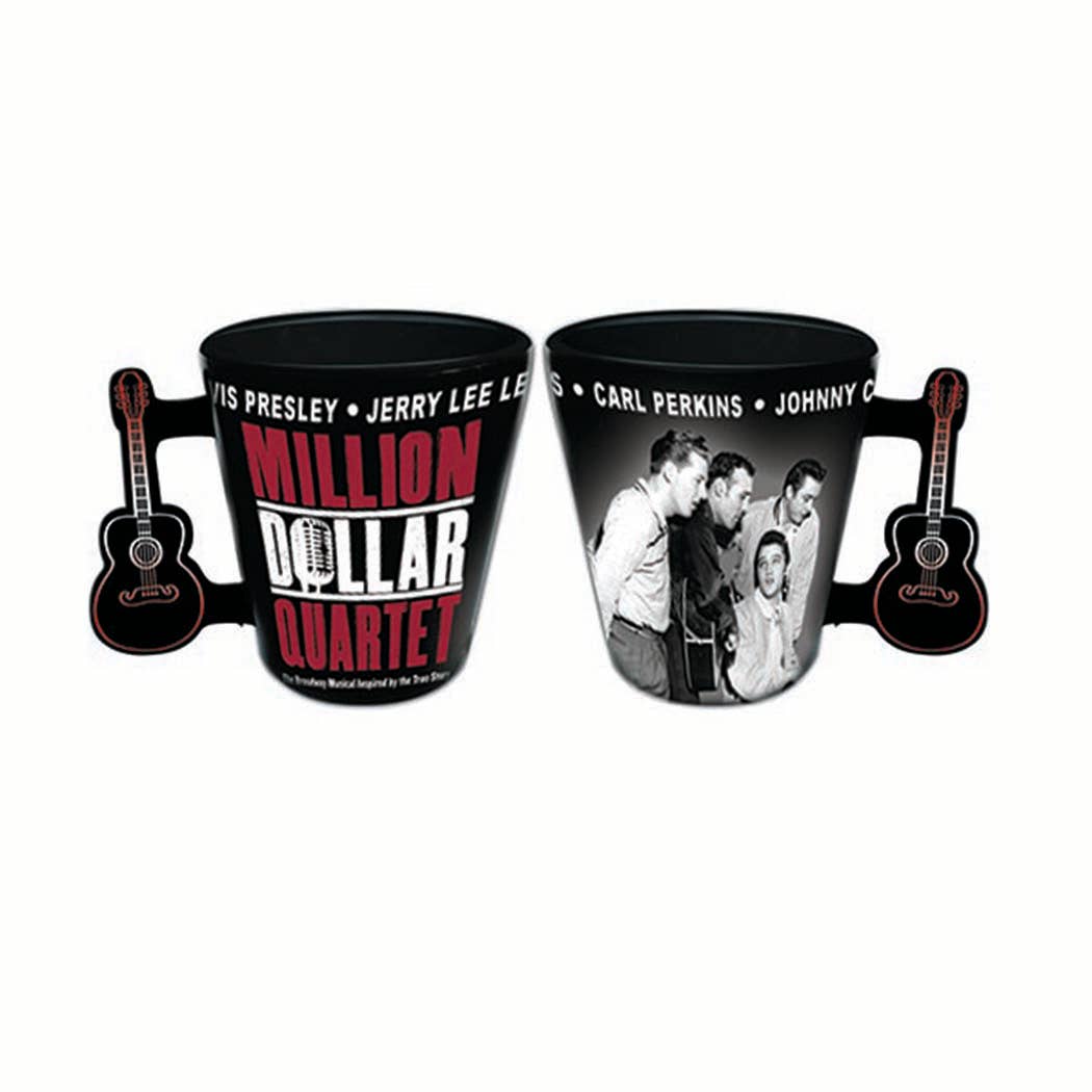 Million Dollar Quartet Shot Glass - Guitar Handle