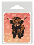 Highland Cow Sticker