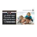 U.S. Veteran Never Forget Floating Picture Frame
