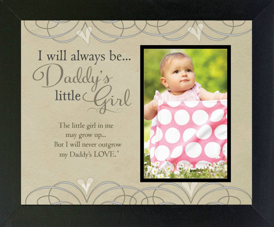 Daddy's Girl Sentiment Picture Frame for Dads