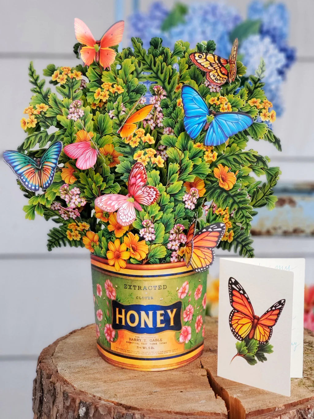 Butterflies and Buttercups FreshCut Paper - Pop Up Flower Bouquet