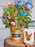 Butterflies and Buttercups FreshCut Paper - Pop Up Flower Bouquet