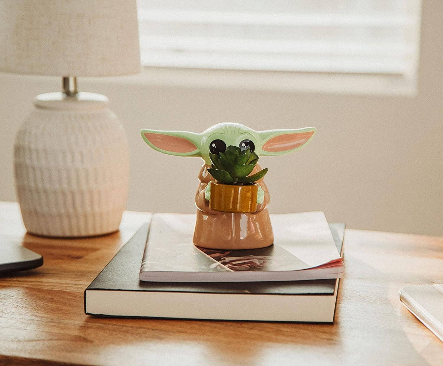 Star Wars Mandalorian The Child  Mini Ceramic Planter