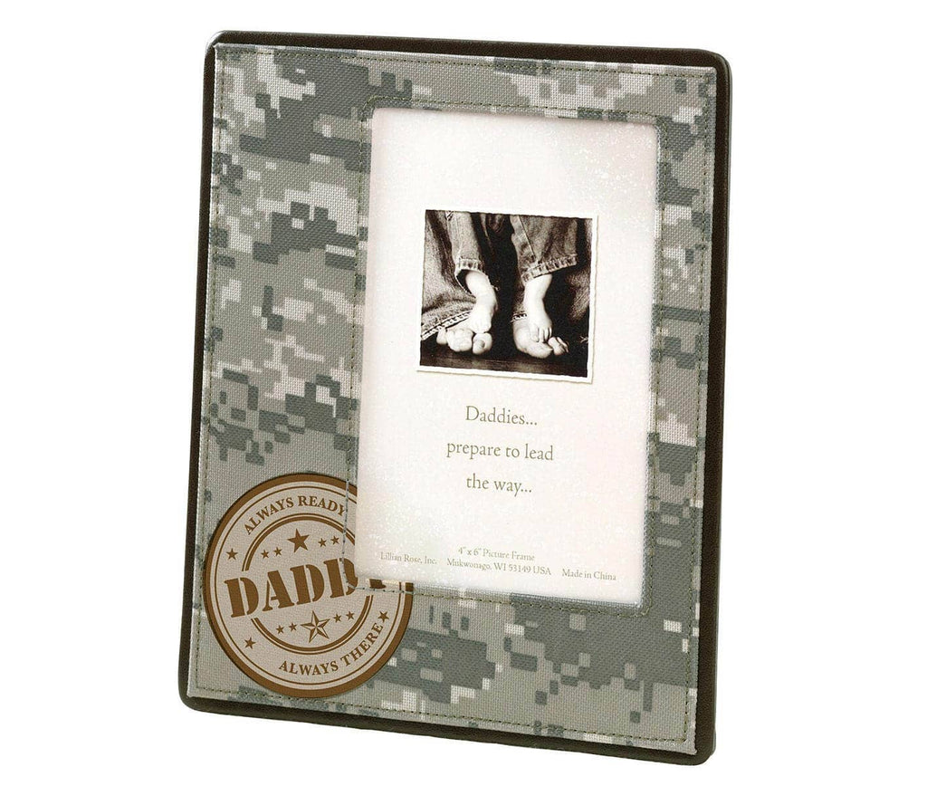 Camouflage Baby Picture Frame for Dad