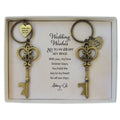 Antique Key Ring Sets: Wedding Wishes