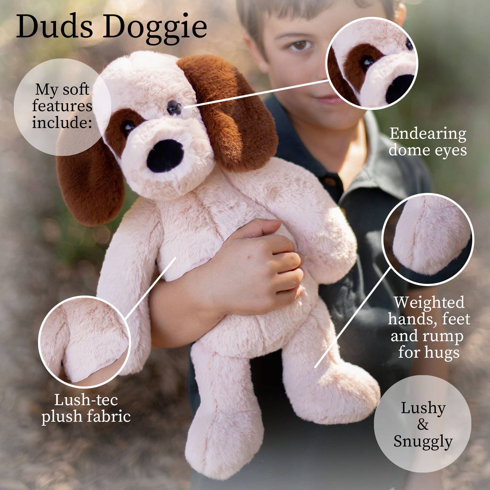 Lushee Duds Doggie Plush Toy