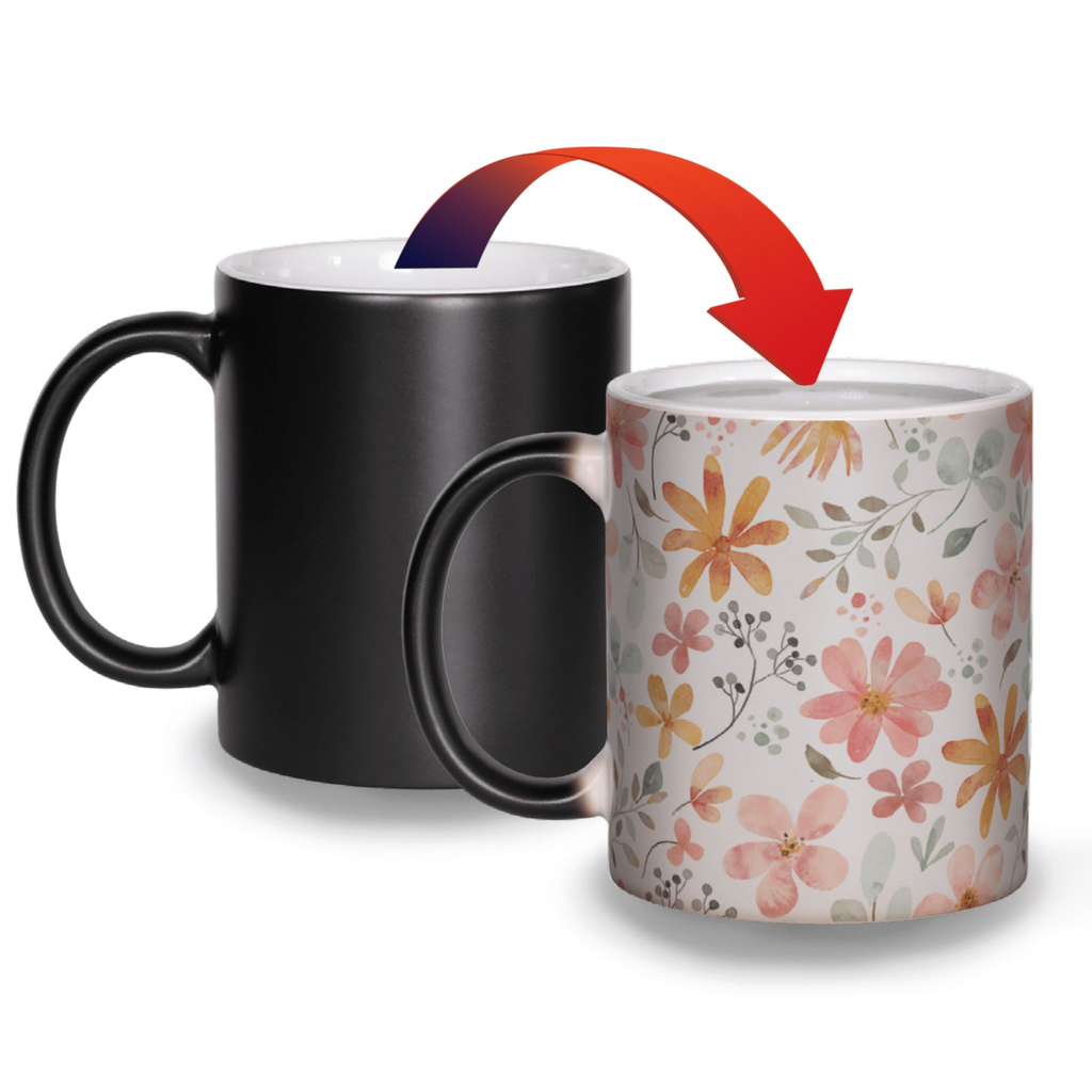 Floral Mom Color Changing Mug