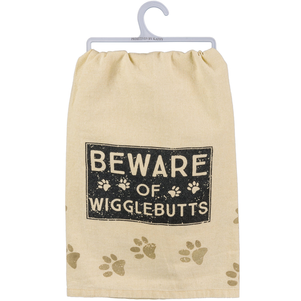 Beware Of Wigglebutts Kitchen Towel