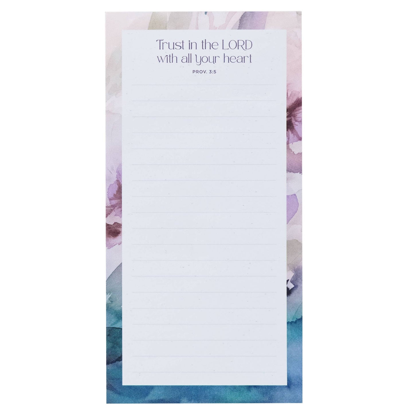 Trust in the Lord Magnetic Notepad & Pen