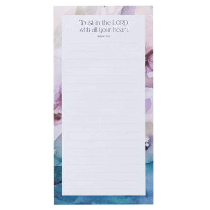 Trust in the Lord Magnetic Notepad & Pen