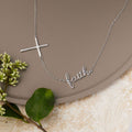 Faith And Cross Necklace