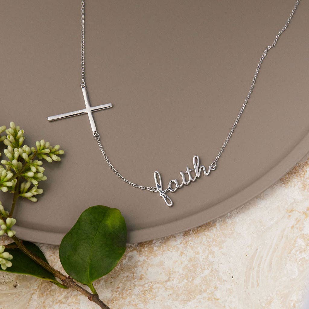Faith And Cross Necklace