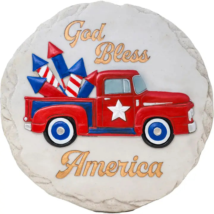 God Bless America Stepping Stone