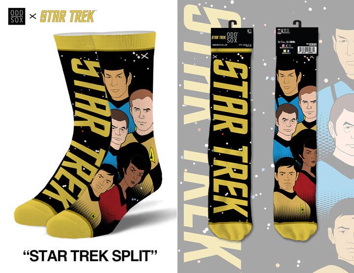 Star Trek Split Crew Socks