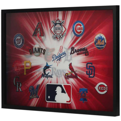 MLB Team Logos Lenticular Wall Decor