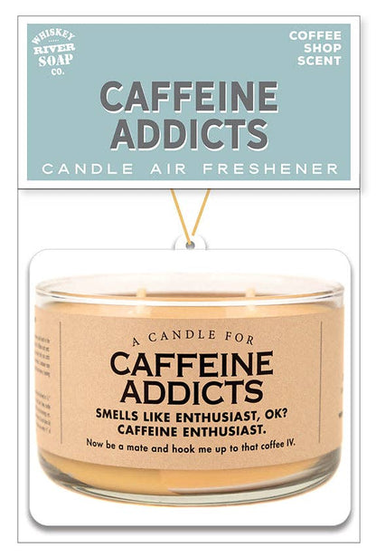 Caffeine Addicts Air Freshener